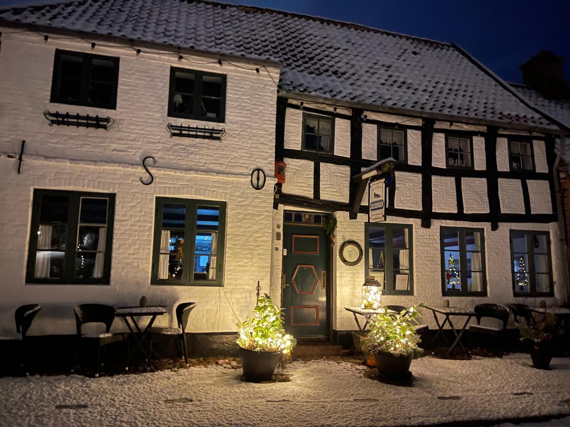 Restaurant Saelhunden Bed & Breakfast Ribe Exterior photo