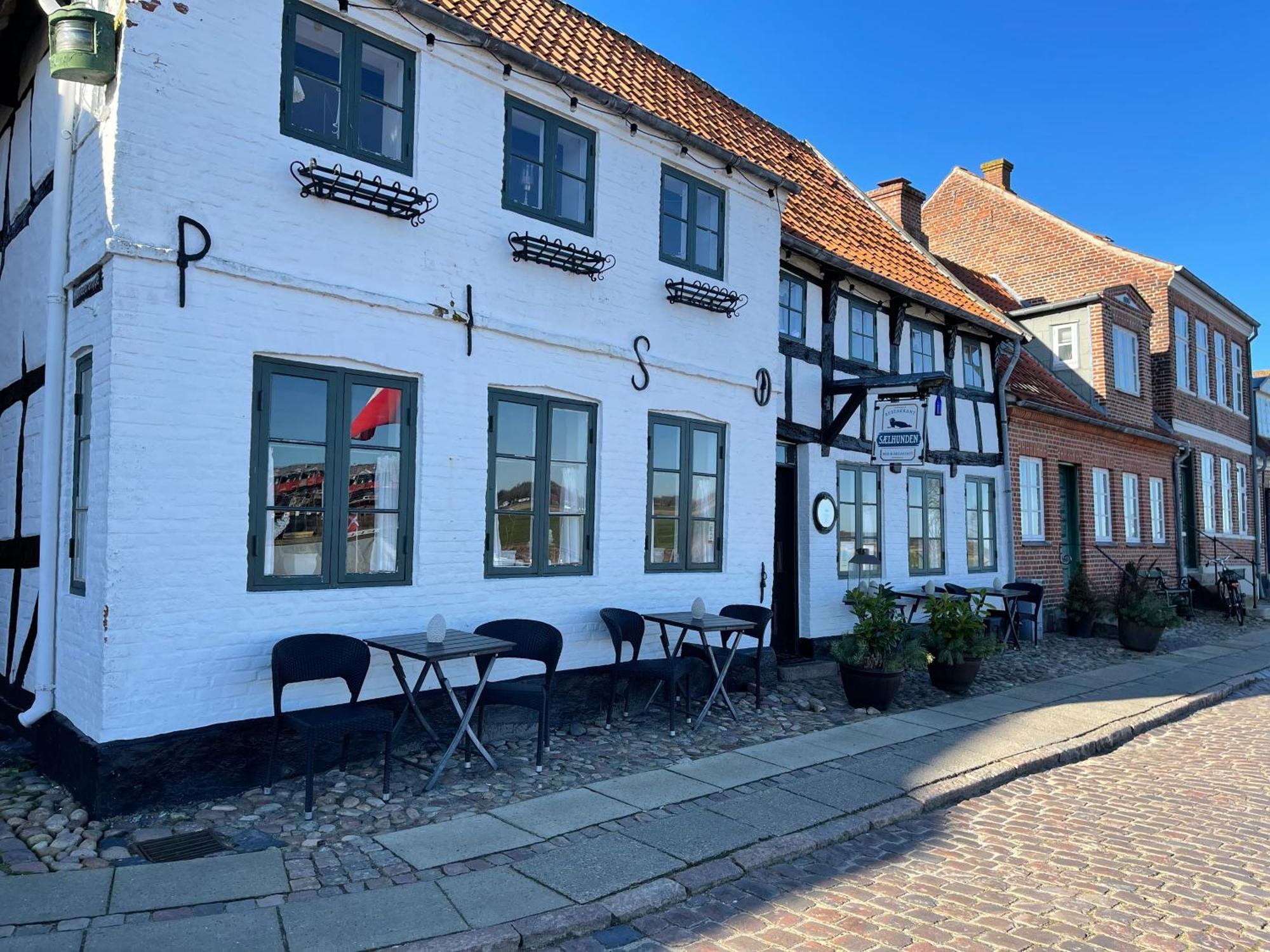 Restaurant Saelhunden Bed & Breakfast Ribe Exterior photo